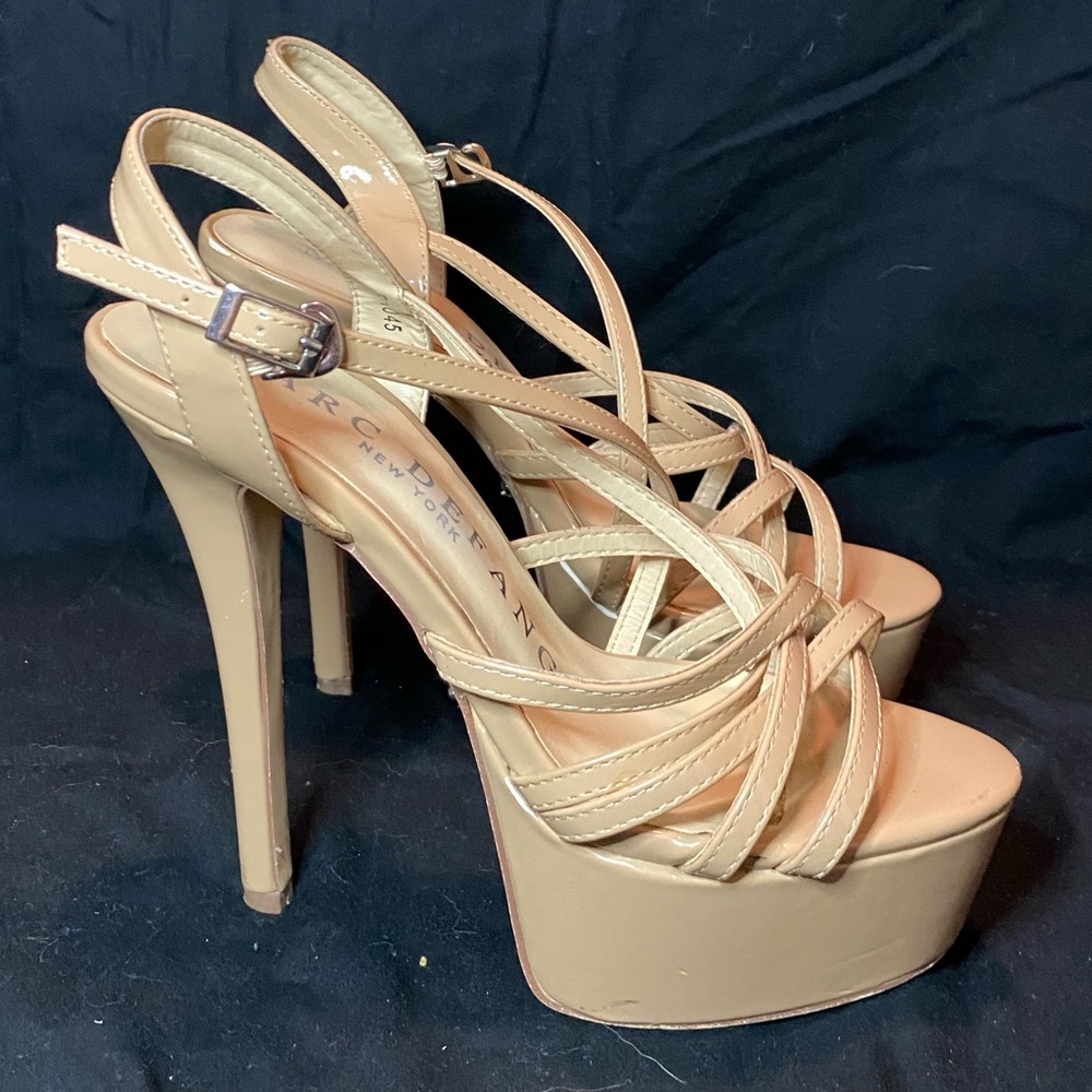 Marc Defang platform strappy heels